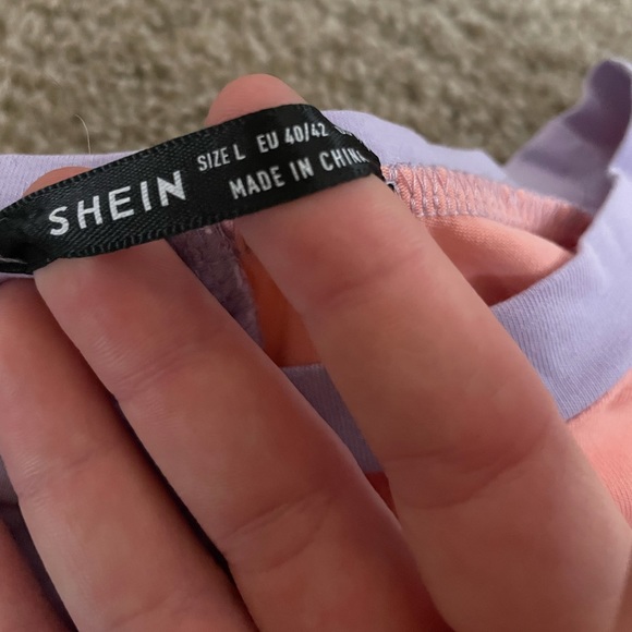 Colorblock tshirt dress - Picture 2 of 2